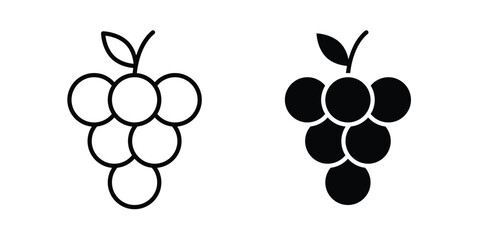 Fototapeta premium Grape icon