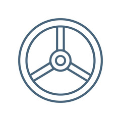 Obraz premium Steering wheel control device.