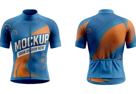 Cycling Jersey Mockup