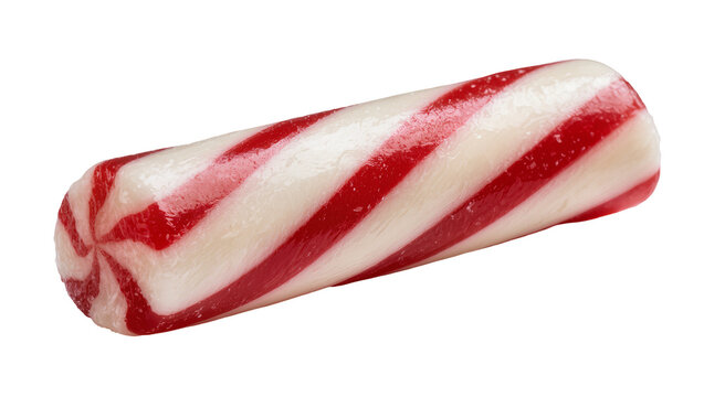 Red and white striped hard candy stick