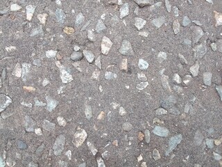 Fototapeta premium Rough Asphalt and Gravel Texture Background for Design