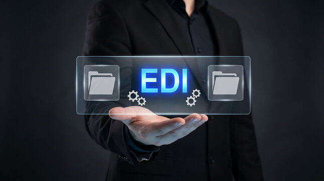 EDI electronic data interchange document management and digital file sharing system