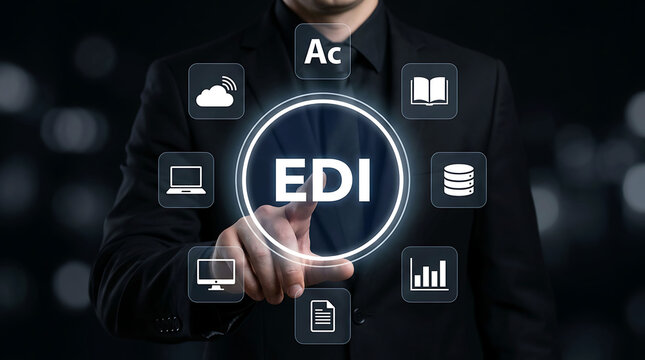 EDI electronic data interchange business automation and software system technology