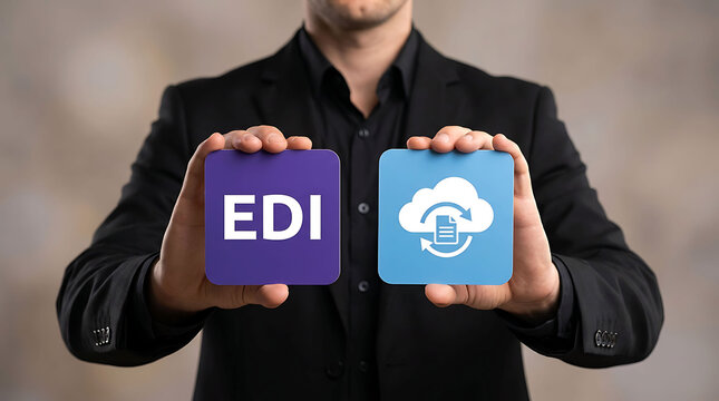 EDI electronic data interchange cloud computing integration and document transfer