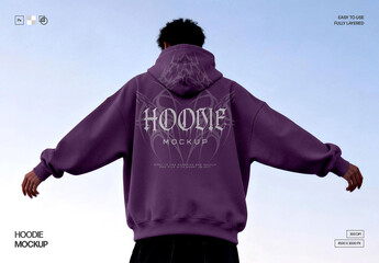 Hoodie Mockup – Outdoor Apparel Presentation (PSD)