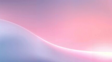 Naklejka premium Delicate pastel gradients blend seamlessly into a clean minimalist composition. Perfect for wellness branding, beauty campaigns, presentations, modern design, and elegant backgrounds.