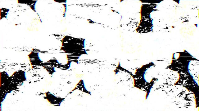Grunge Glitch Camo Pattern Abstract Distortion Motion Background