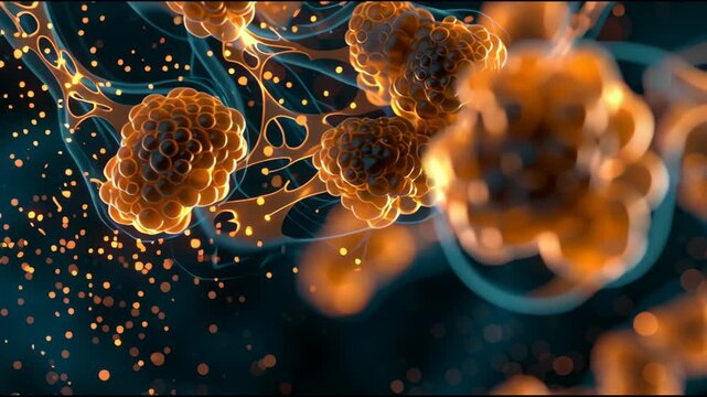 Witness a visual journey of vaginal microbiome health, highlighting the important interactions of bacteria and cells in a unique portrayal.