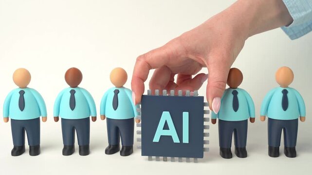 Replacing office workers with AI agents. Digital upskilling supports efficiency. Companies invest in training and smarter workflows.