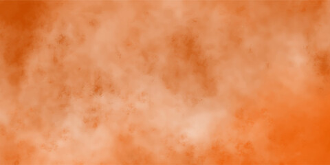 Fototapeta premium Warm terracotta orange and rust brown abstract watercolor wash texture background with mottled smoky cloud formations for layout