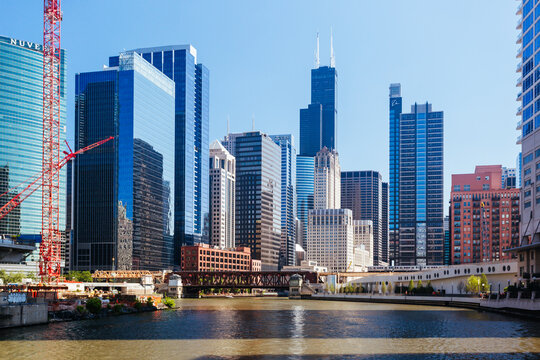Chicago Building Architecture in USA