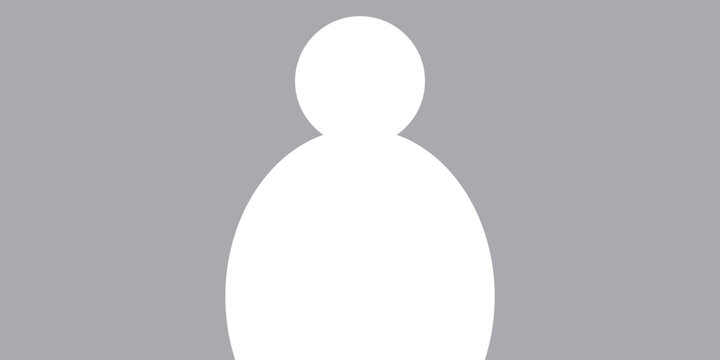 Generic Profile Avatar Silhouette on Gray Background Minimal User Icon for Placeholder and Anonymity