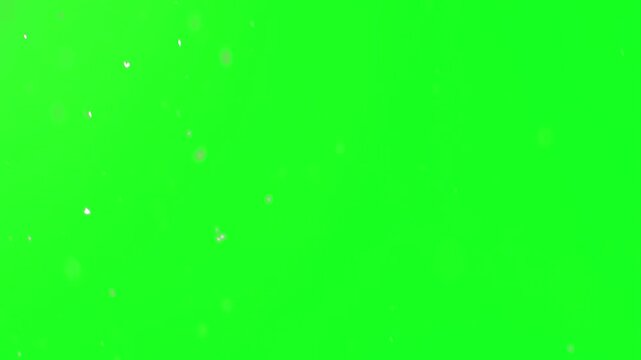 Sparkles twinkling dynamically on a green screen key backdrop bringing a fantasy fairytale effect perfect for enchanted cinematic overlays, luxury designs, and elegant media production professio.
