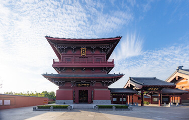 Obraz premium The landscape of Tianjin Huasheng Temple