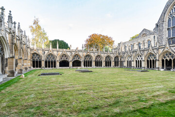 Fototapeta premium The Canterbury Cathedral in the United Kingdom
