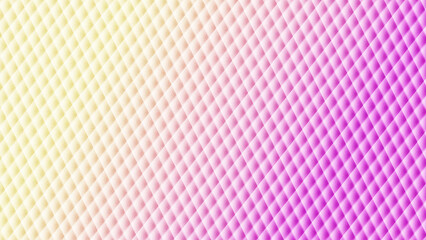 Naklejka premium Yellow and purple quilted diamond texture