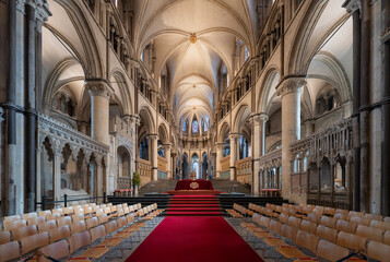 Fototapeta premium The Canterbury Cathedral in the United Kingdom