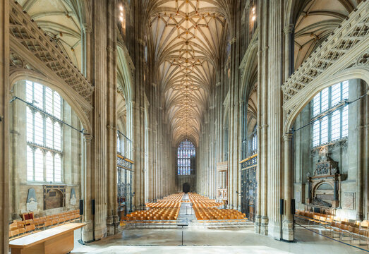 The Canterbury Cathedral in the United Kingdom