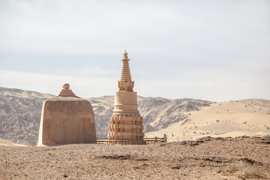 Ancient tomb, Dunhuang, Gansu, China