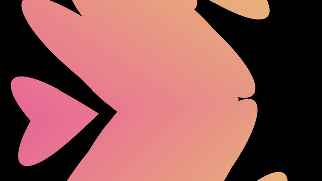 pregnant woman with pink ribbon
