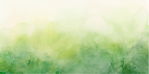 Fototapeta premium Abstract Green Watercolor Texture