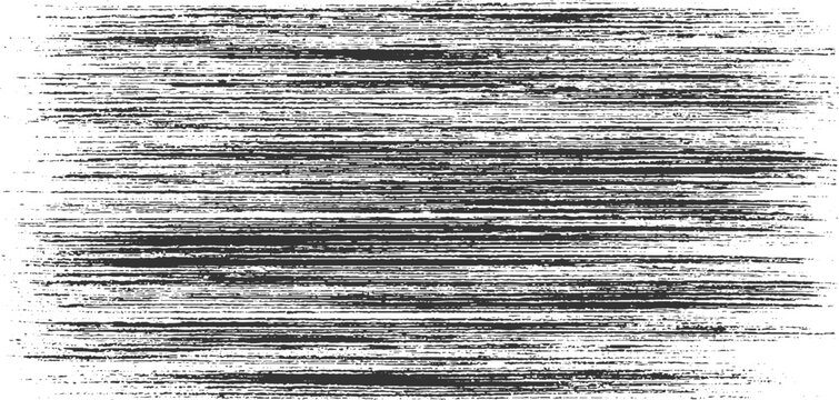 Dense horizontal black scribbled lines on a white background creating a textured abstract pattern