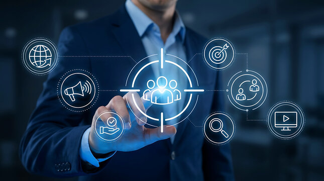 Digital Audience Targeting Online Marketing Strategy Customer Engagement