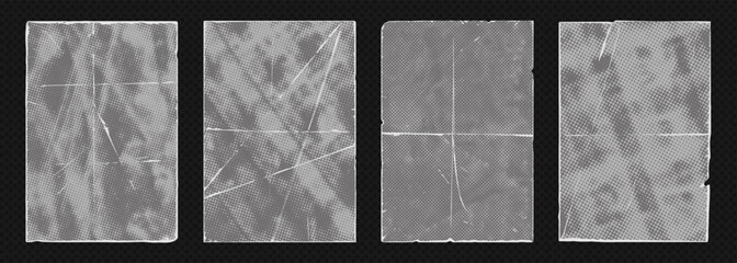 Vintage punk poster background with grunge textures vector illustration background. Retro spray paint effects, and distressed halftone patterns for urban street art designs. © Konstantin