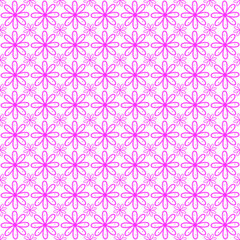 Fototapeta premium Abstract Floral Illustration Pattern