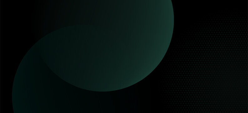 Abstract green background with smooth gradient and curved shapes. The background features a green color and a sleek, modern texture. Minimal abstract gradient curve vector background