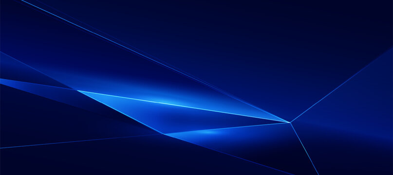 Modern technology banner background With glow blue diagonal stripe for corporate business, Digital Ads, business presentation or landing page