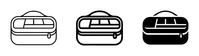 Travel Packing Cubes, Luggage Organizer Set, Zippered Bag, Compartment Pouch, Suitcase Storage Solution © Vectinplus