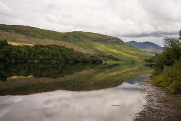 Obraz premium Scottish West Highlands in the summer