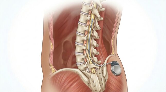 Spinal cord stimulator implant for pain management and neurological conditions
