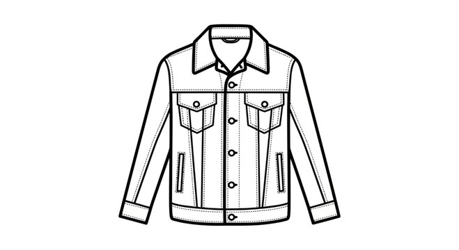 Denim Jacket Illustration