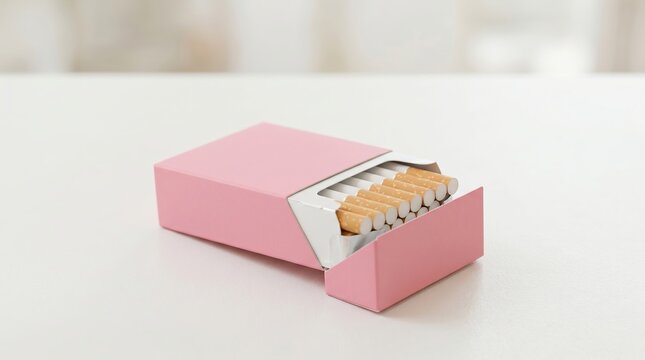 aesthetic cigarette box Custom Design Pink Embroidered Brand Dark Style Lace Bear Pattern