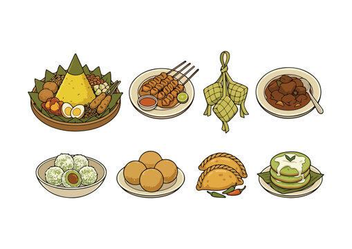Indonesian Traditional Culinary Collection