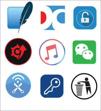 web icons set