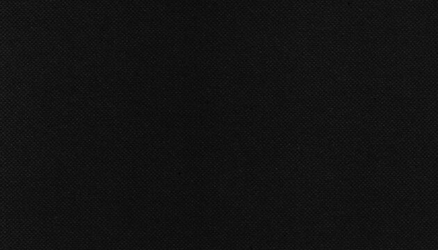 Black fabric texture with uniform diagonal pattern. Elegant textile background ideal for fashion, upholstery, design, abstract backdrops and premium materials.