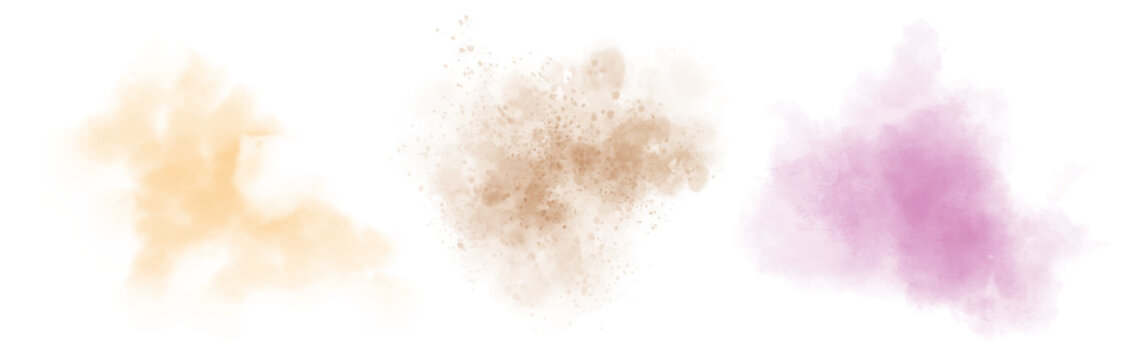 Abstract watercolor art background template. purple brown watercolor backdrop empty space for text, banner, presentation or product display graphic design