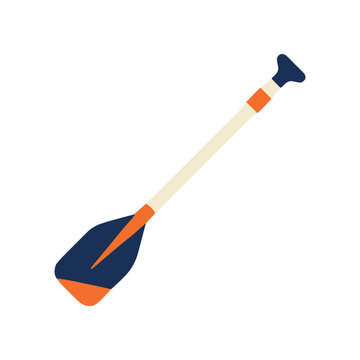 Colorful Paddle Oar with Handle.