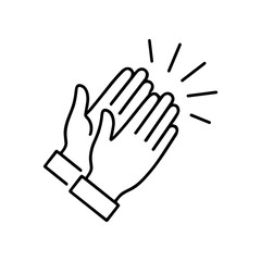 Obraz premium High Five Gesture Hand Movement.