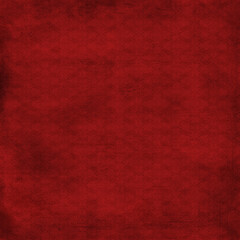 Fototapeta premium Rich red vintage texture with subtle damask pattern and grunge effect. Luxury decorative background perfect for holiday designs, branding, packaging and invitations.
