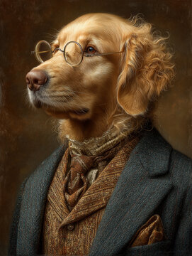 Portrait of a dog