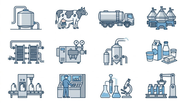 Dairy and Food Processing Industry Equipment