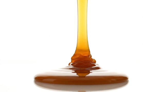Honey in Motion, Nature, Studio, Close-up, Liquid, Simple