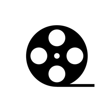 Shooting set icon. Film shooting, film player, projector, camera, seconds, old film, video, slideshow. Movie concept. vector illustration