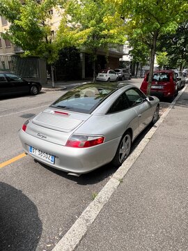 Bergamo, Italy
June 9, 2026
Silver Porsche 911 Targa