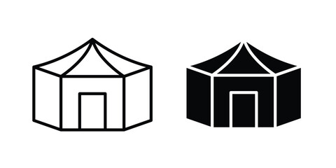 Circus tent icon © Chummi