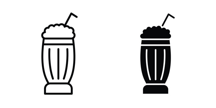 Milk shake icon